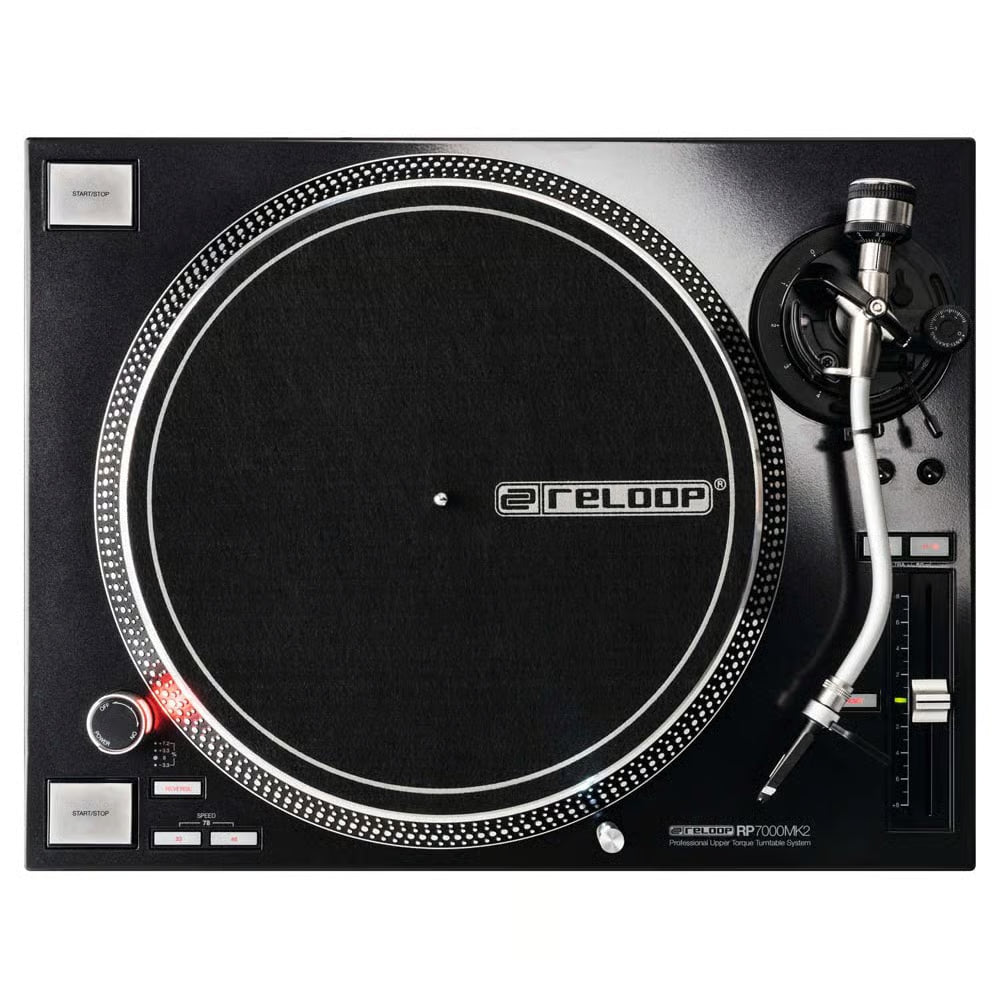 Reloop RP-7000MK2 Direct Drive DJ Turntable (Black)