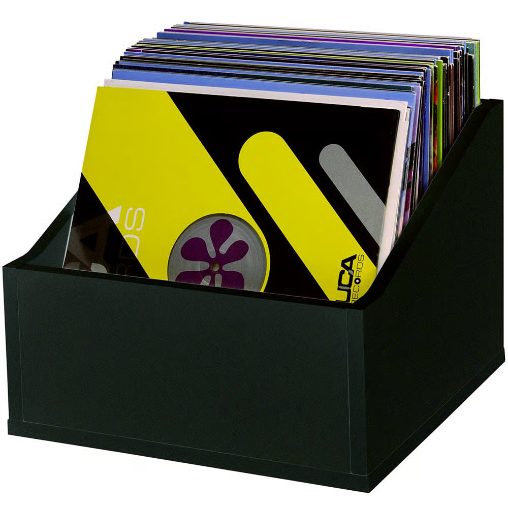 Glorious Record Storage Box Advanced – Fits 110 Vinyl LPs – Blk