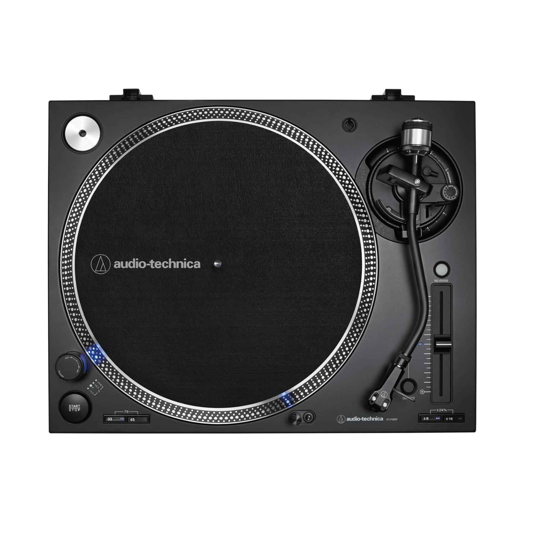 Audio-Technica AT-LP140XP Direct Drive Turntable (With XP3 Cartridge)- Black