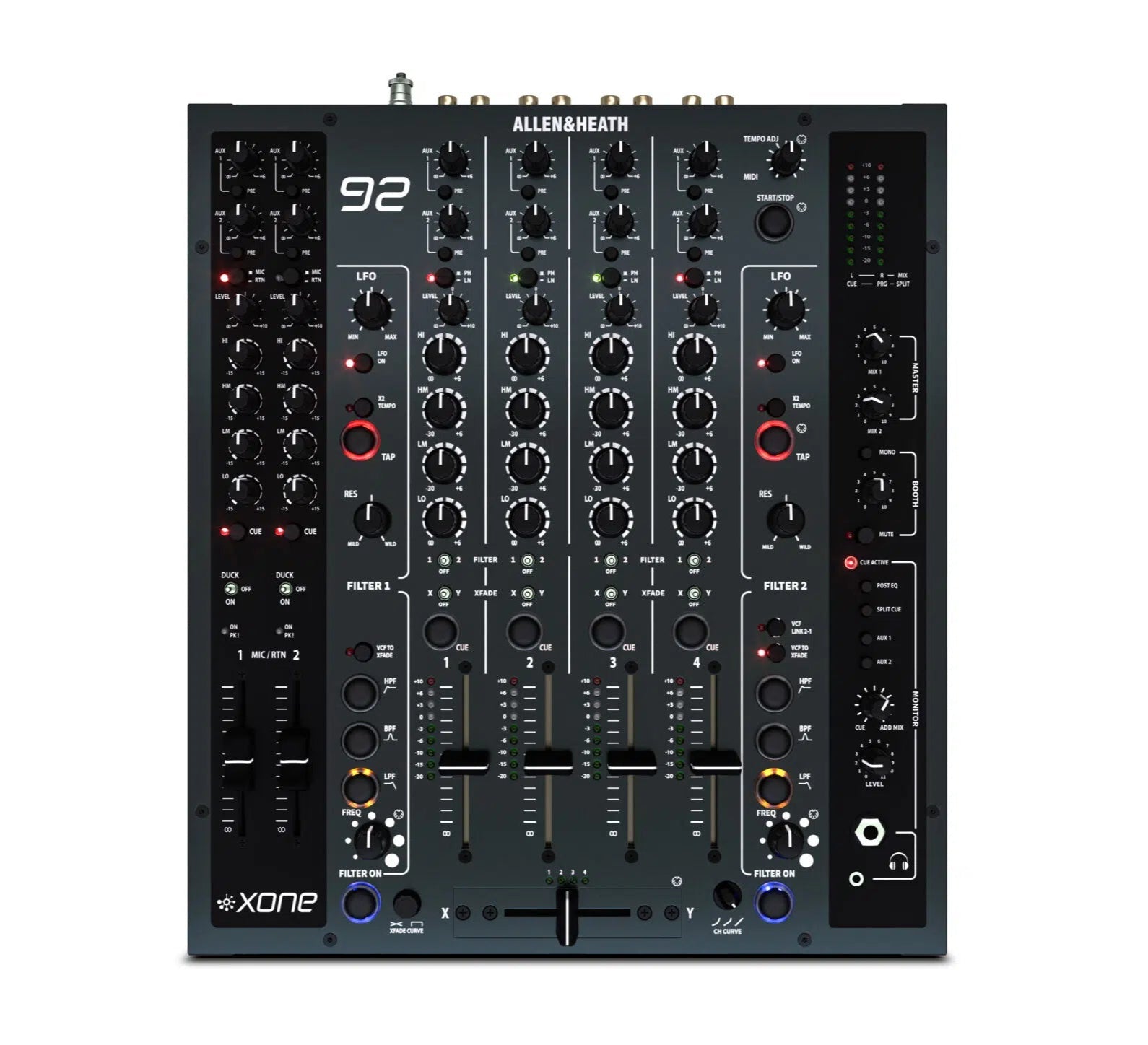 Allen & Heath Xone:92 MK2, 4+2 channel DJ mixer