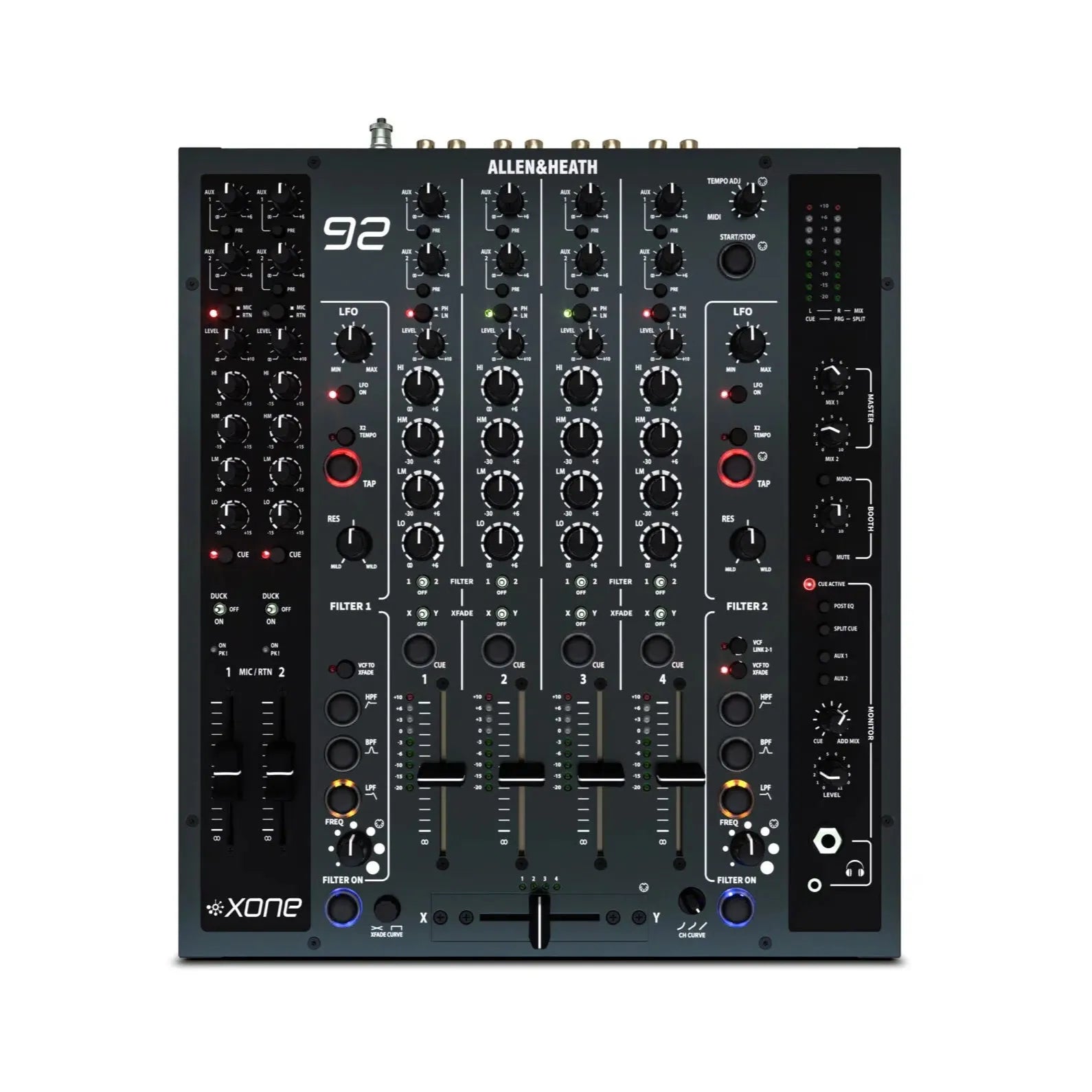 Allen & Heath Xone:92 MK2, 4+2 channel DJ mixer