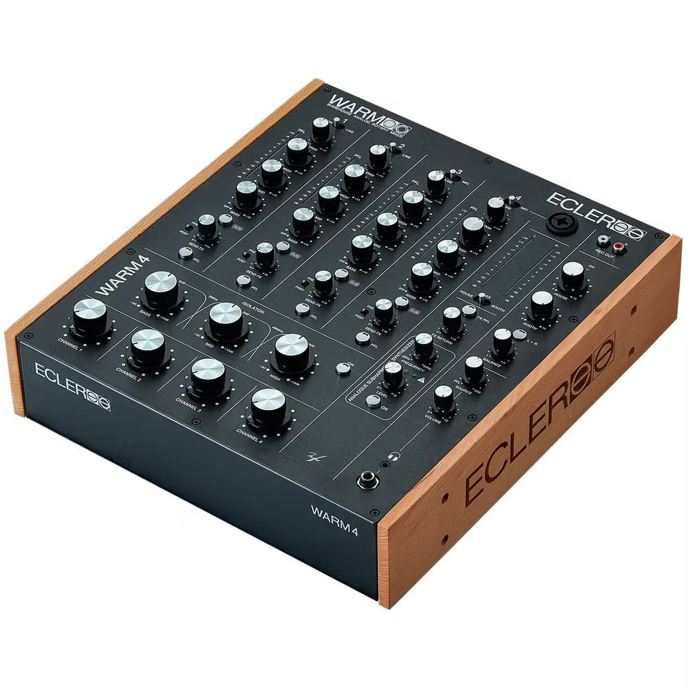 Ecler WARM4 Analogue Rotary DJ Mixer w/ Subharmonic Synthesizer