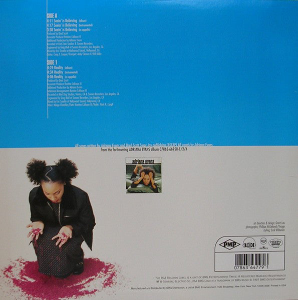 Adriana Evans : Seein' Is Believing / Reality (12")