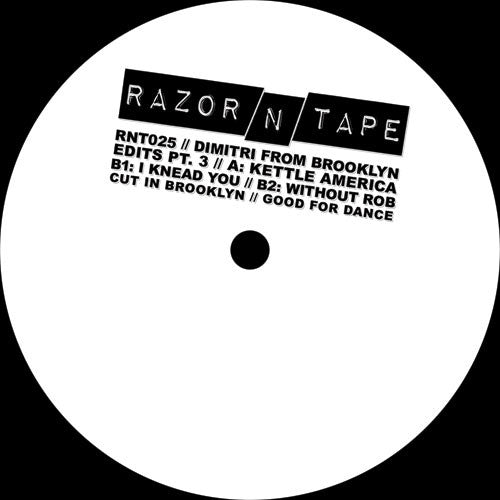 Dimitri From Paris : Dimitri From Brooklyn Edits Pt. 3 (12", W/Lbl)