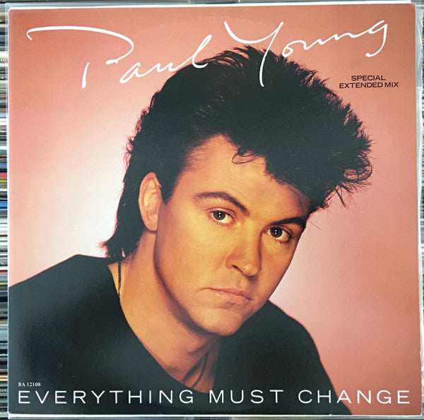 Paul Young : Everything Must Change (12", Single)