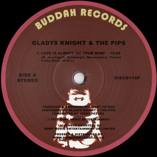 Gladys Knight And The Pips : Love Is Always On Your Mind / Bourgie' Bourgie' (12", RE, RM)
