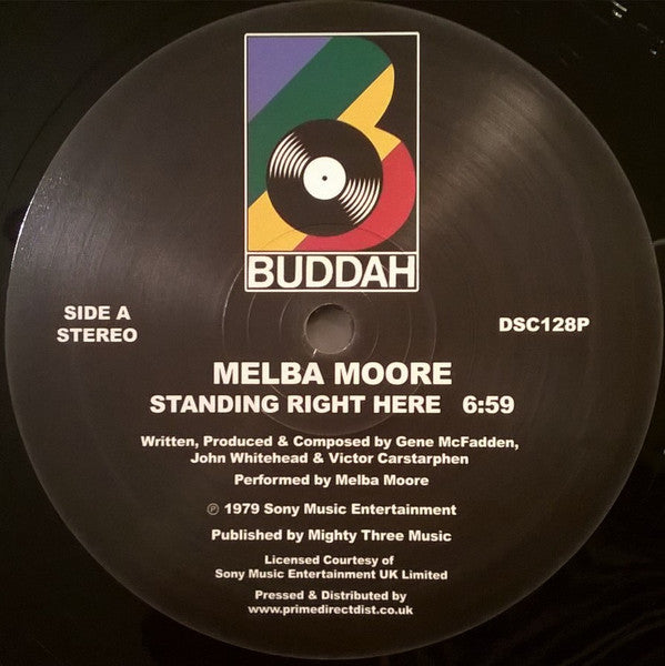 Melba Moore : Standing Right Here (12", RE, RM)