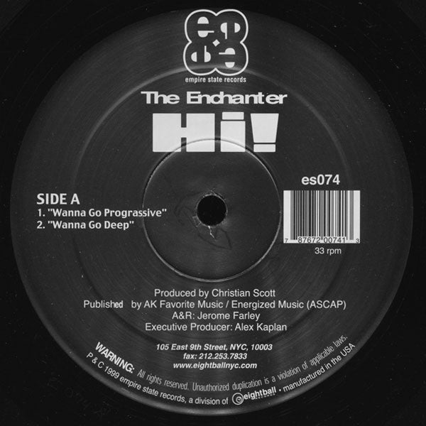 The Enchanter : Hi! (12")