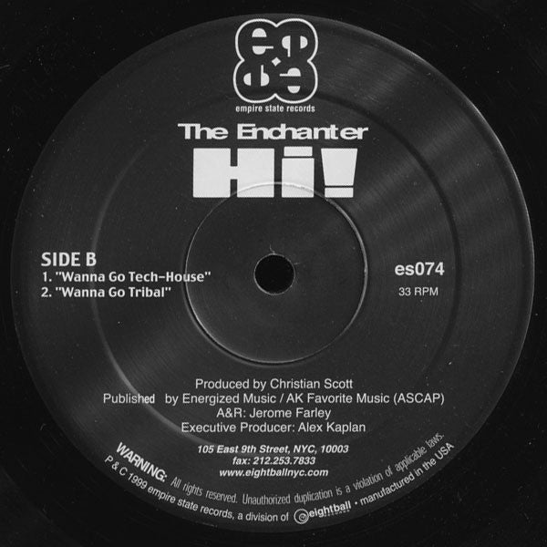 The Enchanter : Hi! (12")