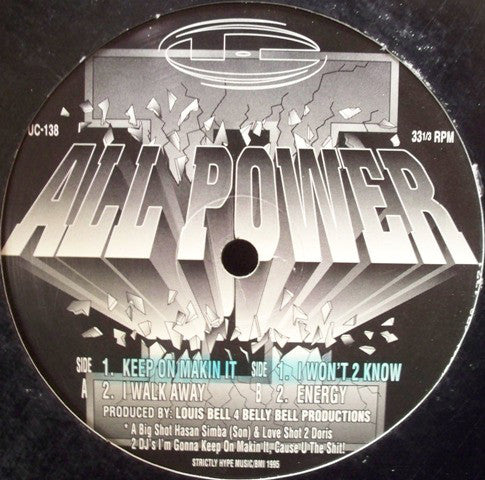 Louis Bell : All Power 2 (12")