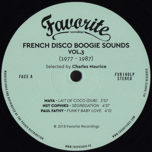 Various : French Disco Boogie Sounds Vol. 3 (1977-1987) (2xLP, Comp, Gat)
