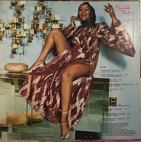Sylvia Robinson : Pillow Talk (LP, Album)