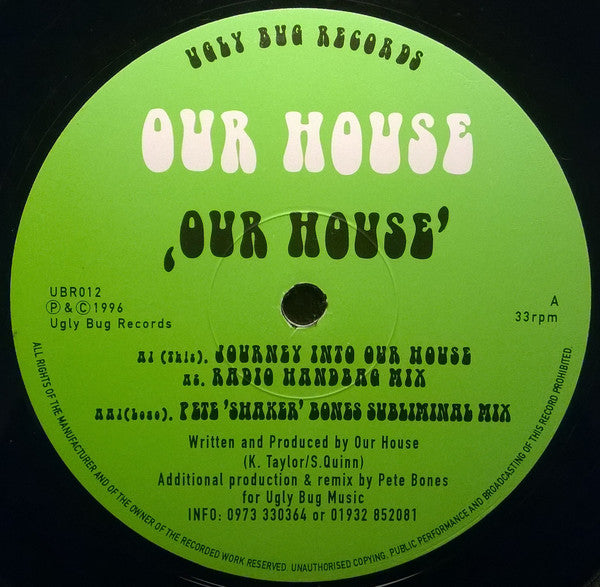 Our House : Our House (12")