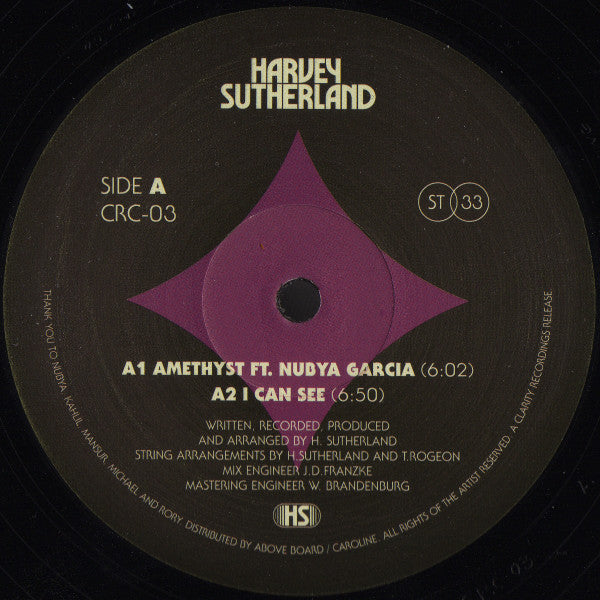 Harvey Sutherland : Amethyst (12")