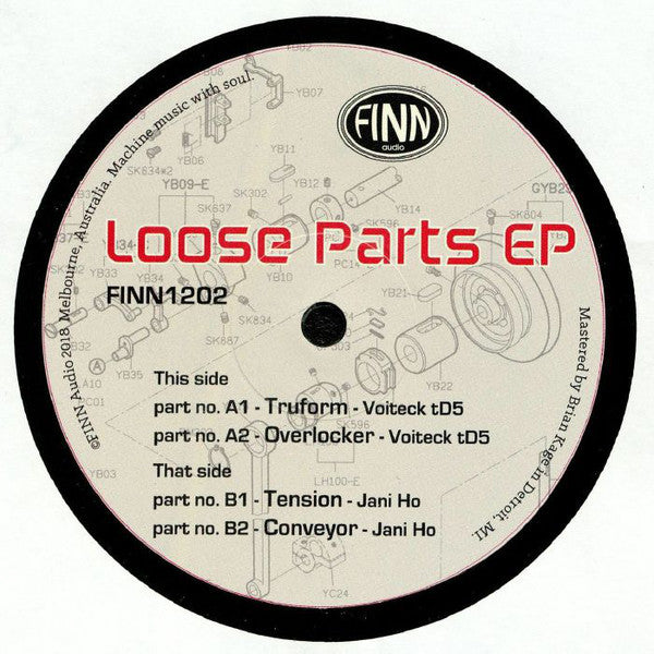 Voiteck / Jani Ho : Loose Parts EP (12", EP)
