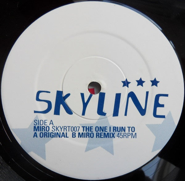 Miro (2) : The One I Run To (12")