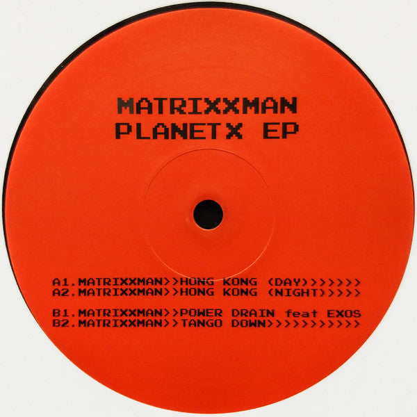 Matrixxman : Planet X EP (12", EP)