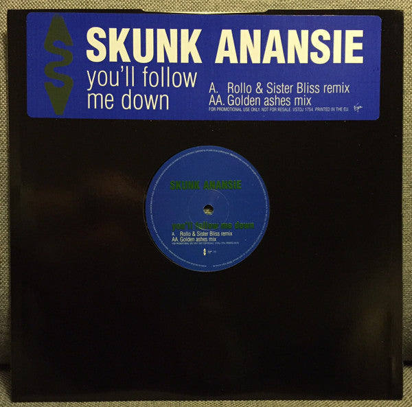 Skunk Anansie : You'll Follow Me Down (12", Promo)