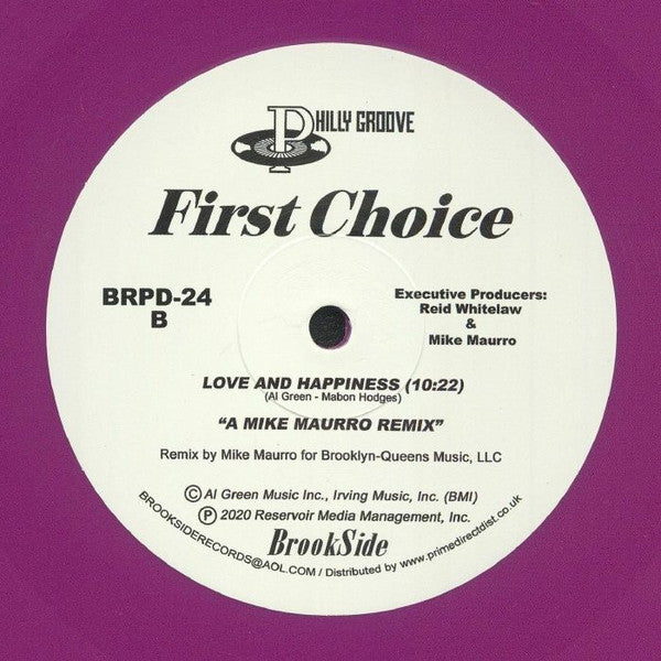 First Choice : Armed & Extremely Dangerous (12", Ltd, Pur)