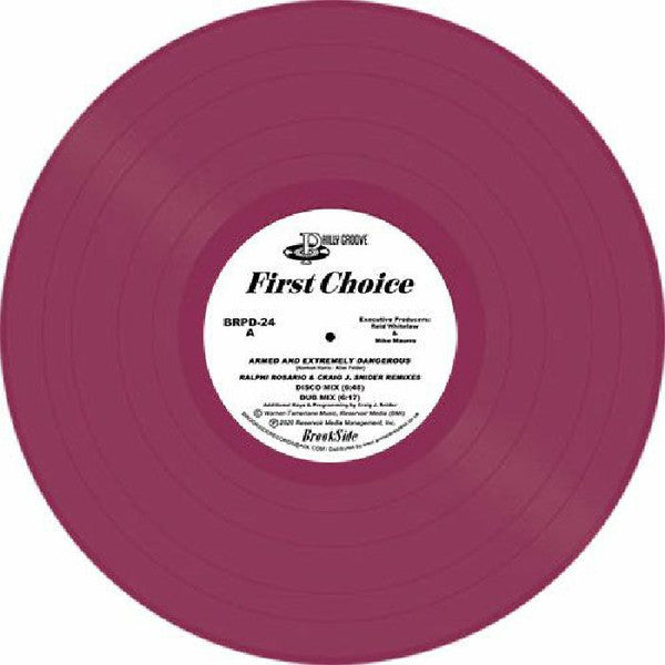 First Choice : Armed & Extremely Dangerous (12", Ltd, Pur)