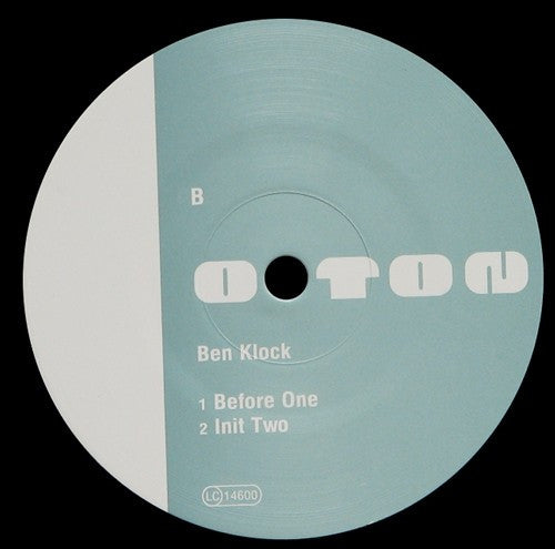 Ben Klock : Before One EP (12", EP)
