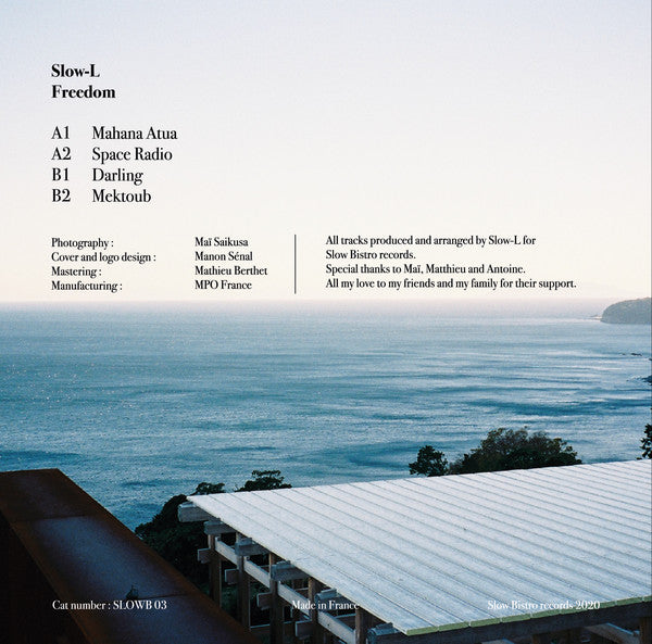 Slow-L : Freedom (12", EP, Ltd)