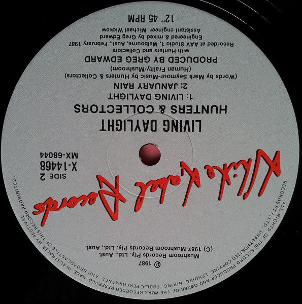 Hunters & Collectors : Living Daylight (12", EP)