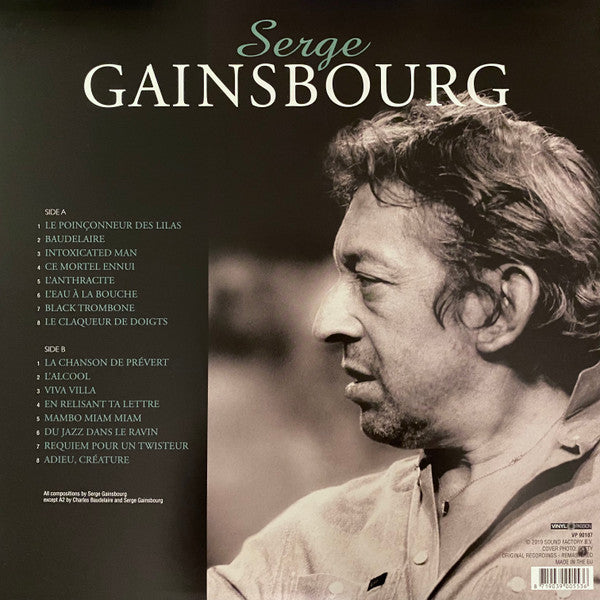 Serge Gainsbourg : Gainsbourg Avant Gainsbarre (LP, Comp, Mono, RM)
