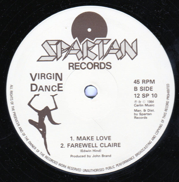 Virgin Dance : Desire (12")