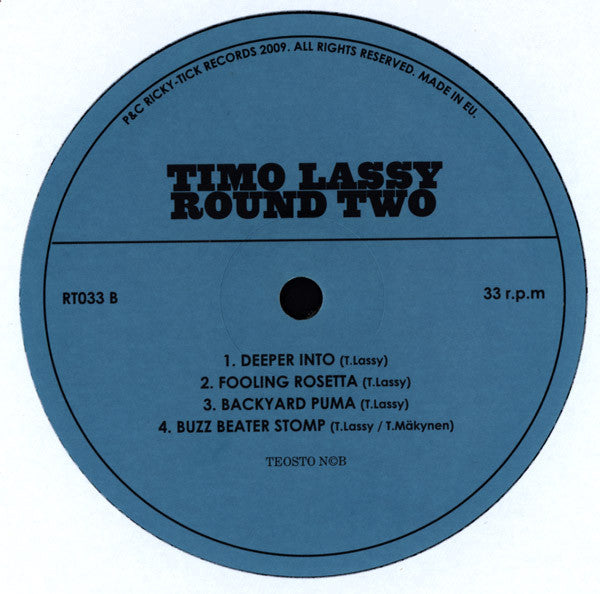 Timo Lassy Featuring José James : Round Two (LP, Album, 180)