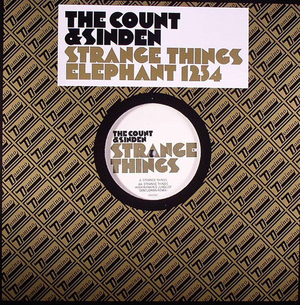 Sinden & Count Of Monte Cristal : Strange Things (12")