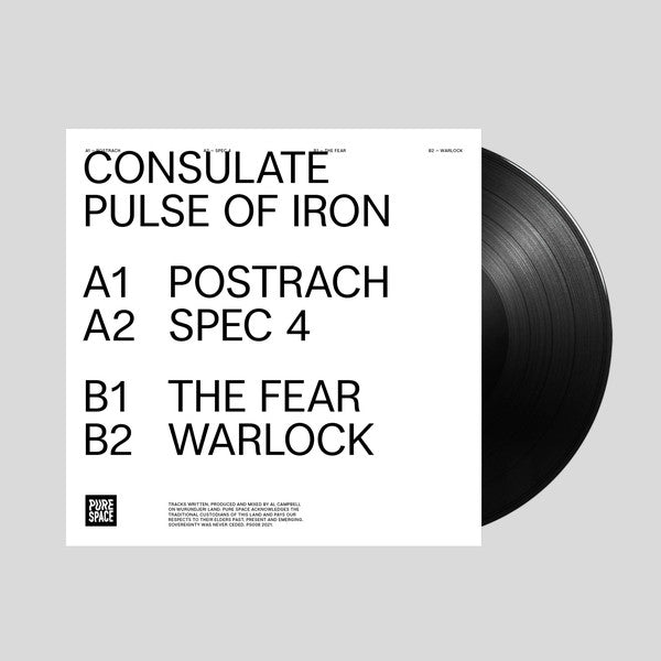 Consulate : The Pulse of Iron (12", EP)