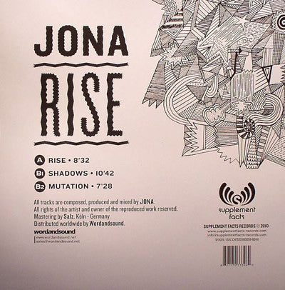 Jona : Rise (12")