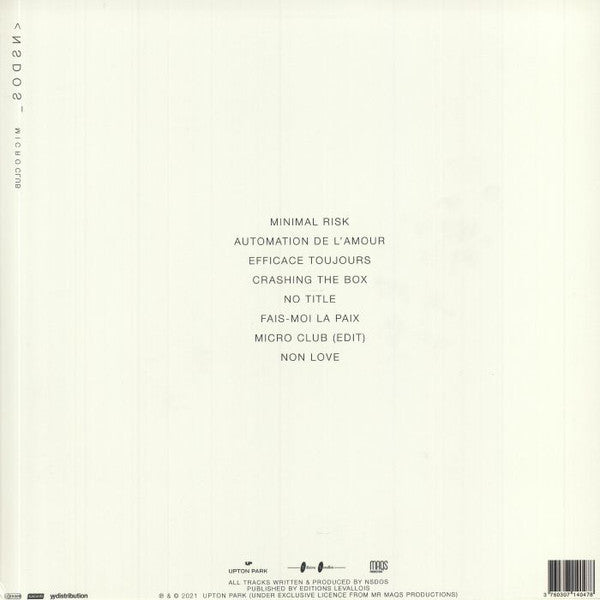 NSDOS : Micro Club (LP, Album)