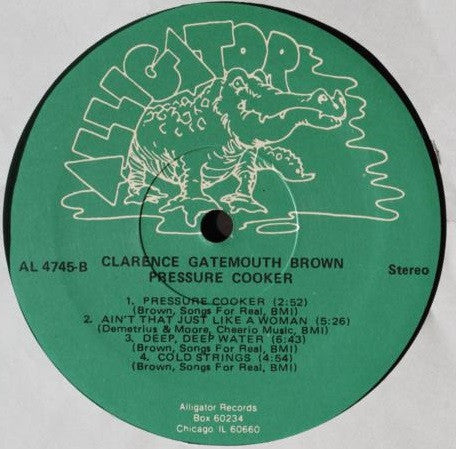 Clarence "Gatemouth" Brown : Pressure Cooker (LP, Album, Comp)