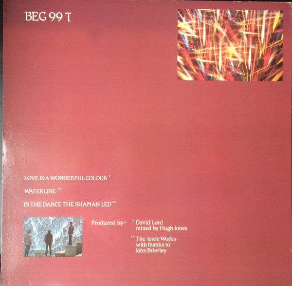 The Icicle Works : Love Is A Wonderful Colour (12", Single)