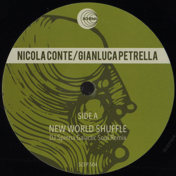 Nicola Conte / Gianluca Petrella : New World Shuffle / Inner Light (12")