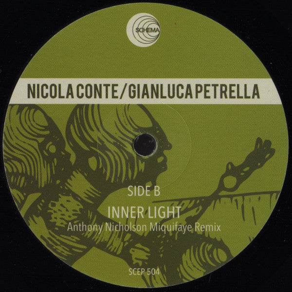 Nicola Conte / Gianluca Petrella : New World Shuffle / Inner Light (12")