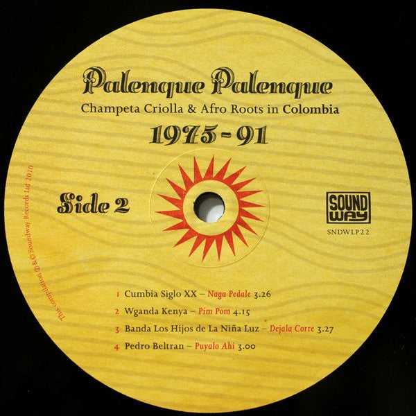 Various : Palenque Palenque: Champeta Criolla & Afro Roots In Colombia 1975-91 (3xLP, Comp)