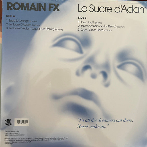 Romain Fx : Le Sucre D'Adam (12", EP)