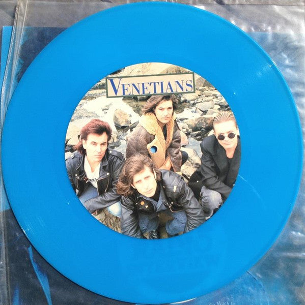 The Venetians : Bitter Tears (12", Single, Blu)