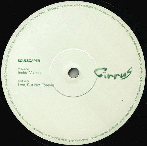 The Soulscaper :  Inside Voices (2x12", Ltd)