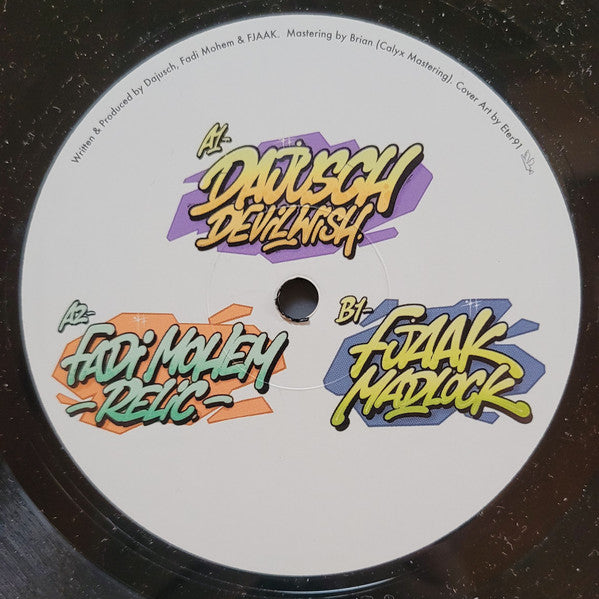 Dajusch, Fadi Mohem, FJAAK : SPANDAU20 008 (12", EP)