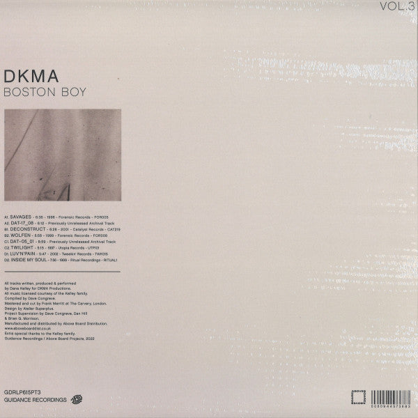 DKMA : Boston Boy Vol.3 (2x12", Comp)