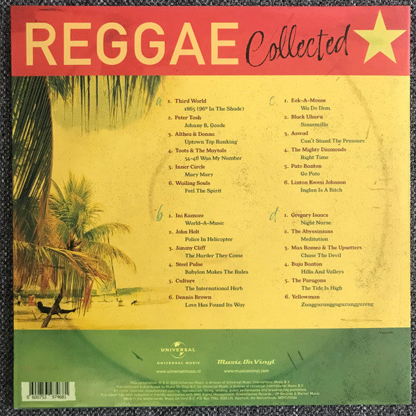 Various : Reggae Collected (LP, Yel + LP, Gre + Comp, Ltd, Num, 180)