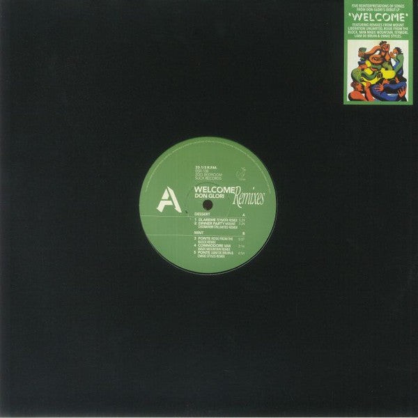 Don Glori : Welcome (Remixes) (12", EP)