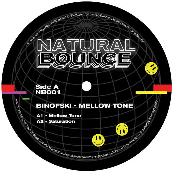 Binofski : Mellow Tone EP (12", EP)