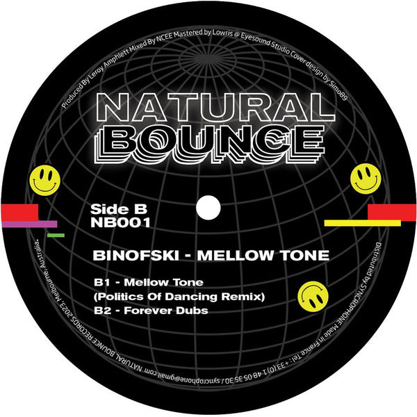 Binofski : Mellow Tone EP (12", EP)