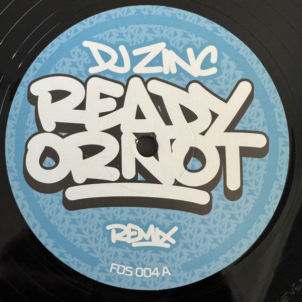 DJ Zinc : Ready Or Not (12")