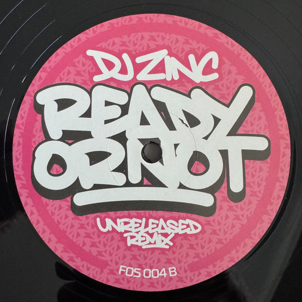 DJ Zinc : Ready Or Not (12")